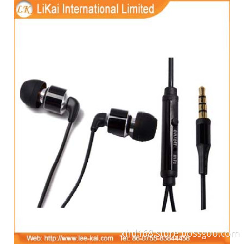 New Design High Quality TPE Mobile Earphone Support OEM Service (Z001-3)